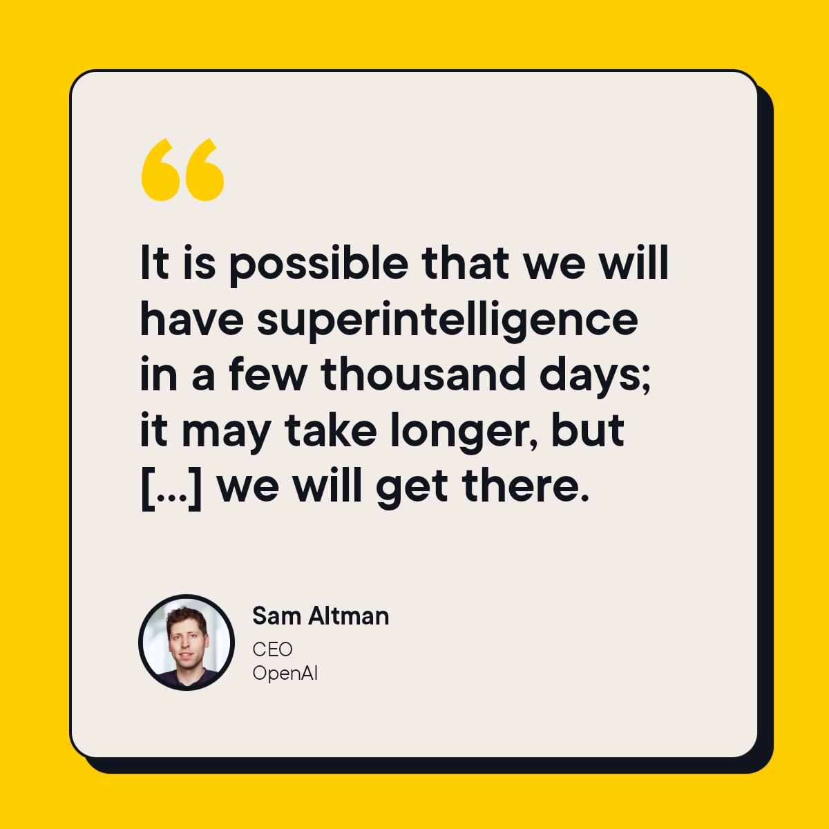 sam altman quote - future of AI